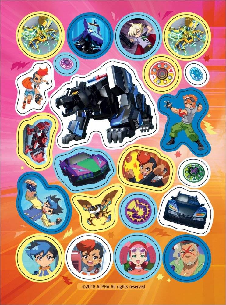 Дикие Скричеры. 100 наклеек фото книги 2