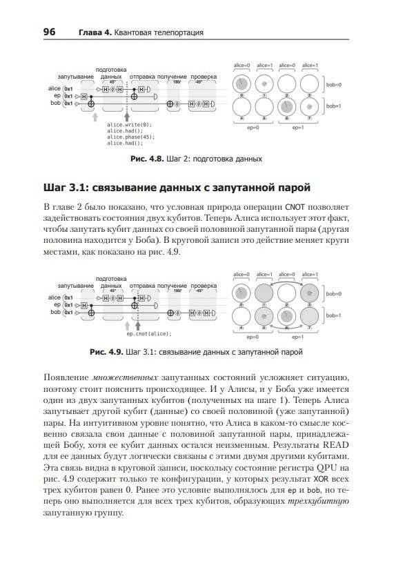 Программирование квантовых компьютеров. Базовые алгоритмы и примеры кода фото книги 2