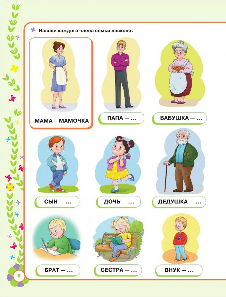 Сборник логопедических заданий для педагогов и родителей. Книга 1: Семья и человек. Части тела. Профессии. Виды спорта. Одежда. Обувь. Головные уборы фото книги 7