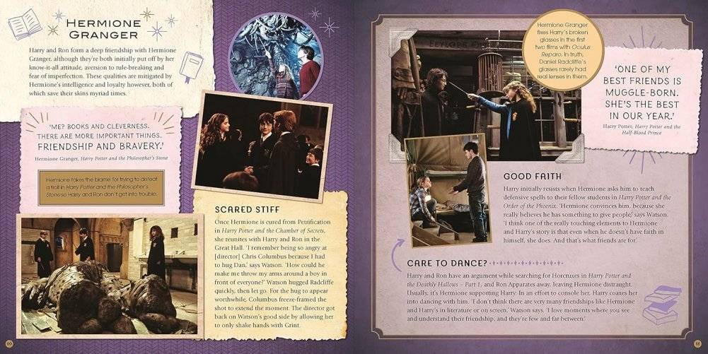Harry Potter - Friends & Foes: a Movie Scrapbook фото книги 2