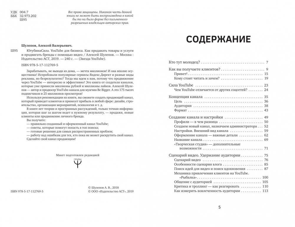 ЮтубинаСила. YouTube для бизнеса. Как продавать товары и услуги и продвигать бренды с помощью видео фото книги 13