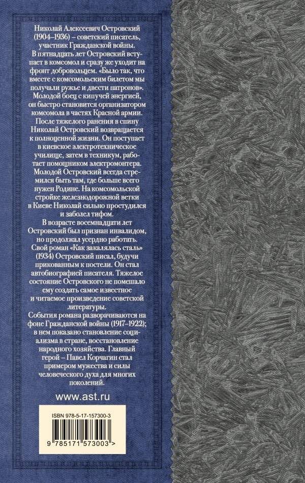 Как закалялась сталь фото книги 2