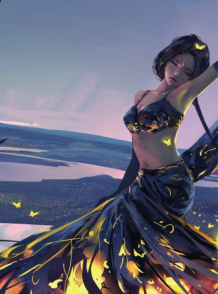 Призрачный Клинок. GhostBlade. Иллюстрации WLOP фото книги 5