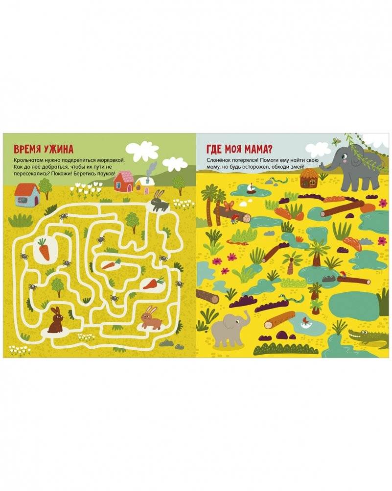 Лабиринты. 25 весёлых лабиринтов для маленьких озорников фото книги 5