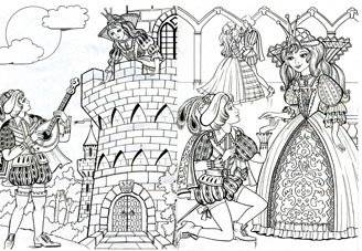 Раскраска. Принцесса фото книги 2