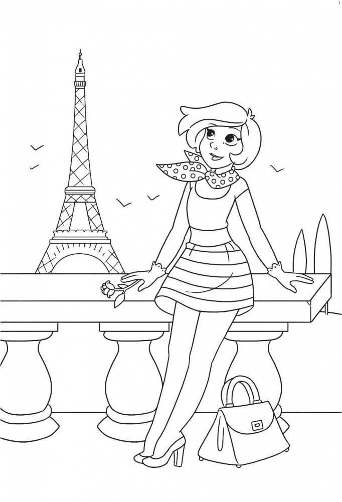 Мечтательницы. Раскраска фото книги 3