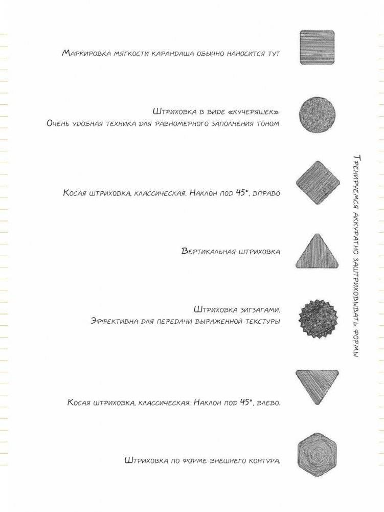 Sketchbook. Визуальный экспресс-курс рисования (желтый) фото книги 11