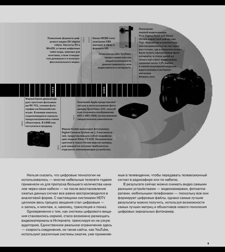 Съемка видеофильмов цифровой зеркальной фотокамерой. 101 урок для желающих наладить собственное кинопроизводство фото книги 10