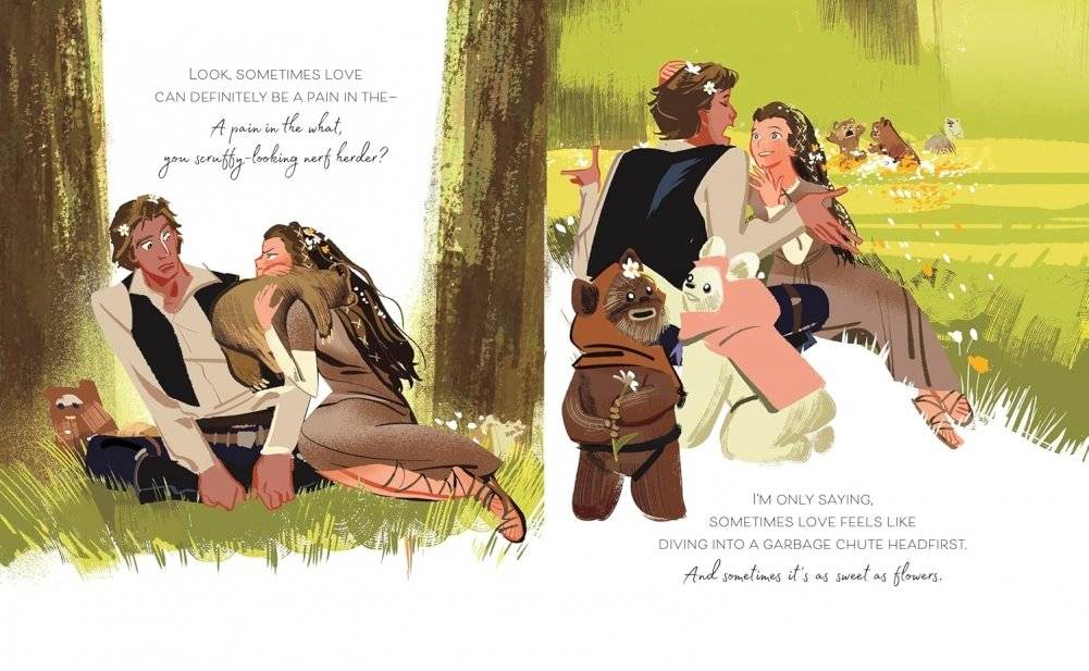 Star Wars: Someone Who Loves You. Han And Leia Picture Book фото книги 4