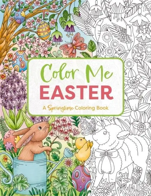 Color Me Easter. An Adorable Springtime Coloring Book фото книги