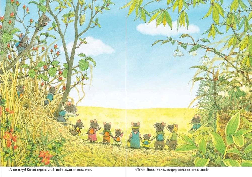 14 лесных мышей. Пикник фото книги 4