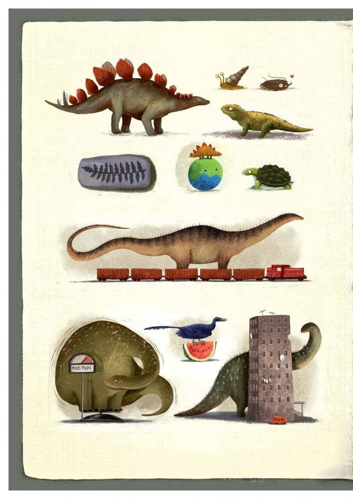 Динозавры. Моя первая книга фото книги 3