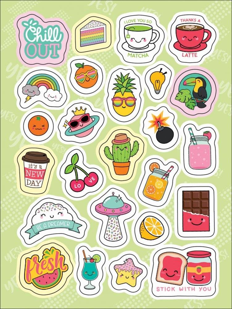 100 лучших стикеров. Самые стильные фото книги 2