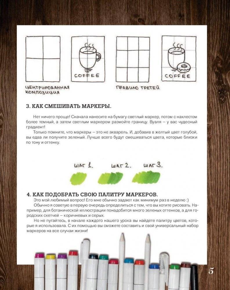 Маркеры! Рисуем яркие скетчи с Лизой Красновой фото книги 5
