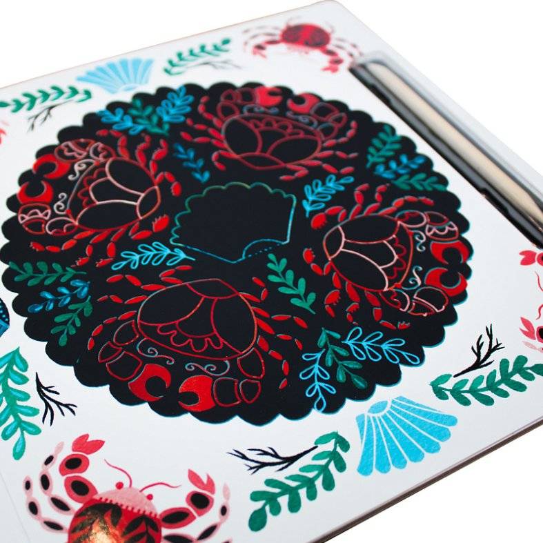 Тайны океана. Открой чудеса природы в 9-и удивительных скретч-картинках фото книги 4