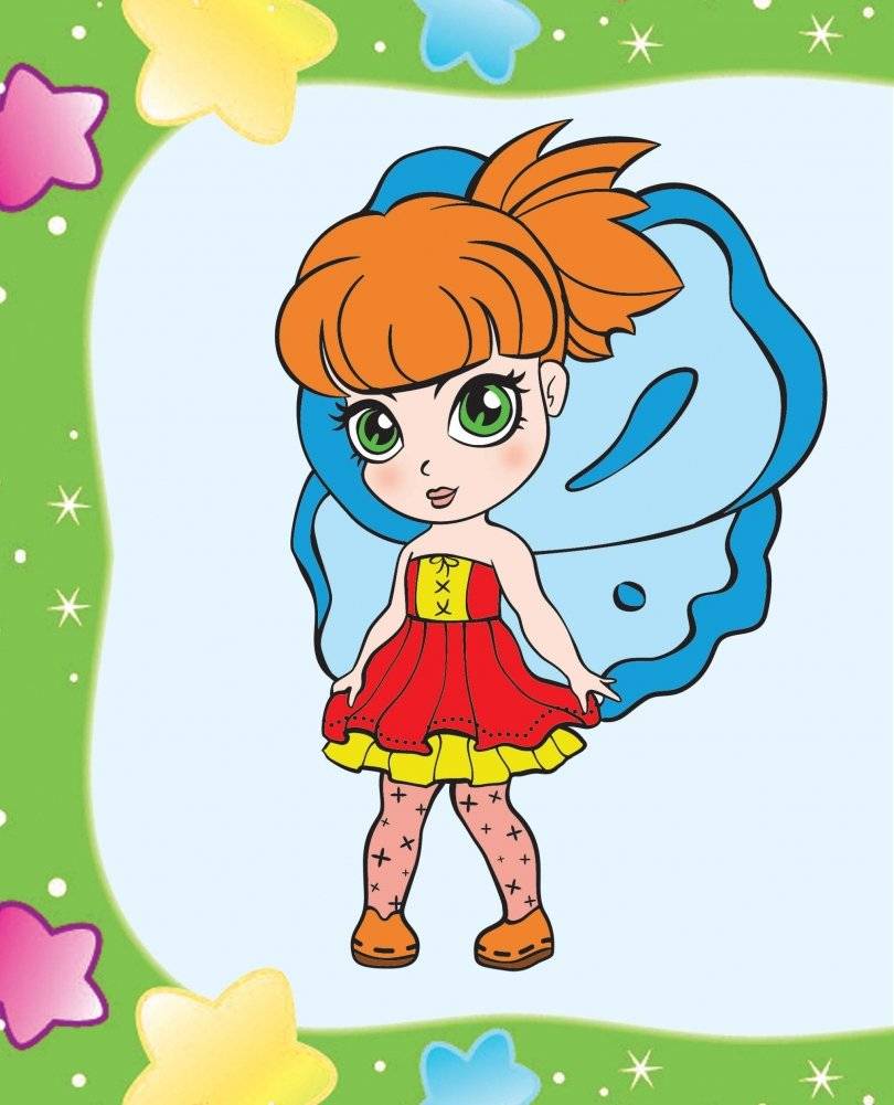 Раскраски для девочек. Цветочные эльфы фото книги 3