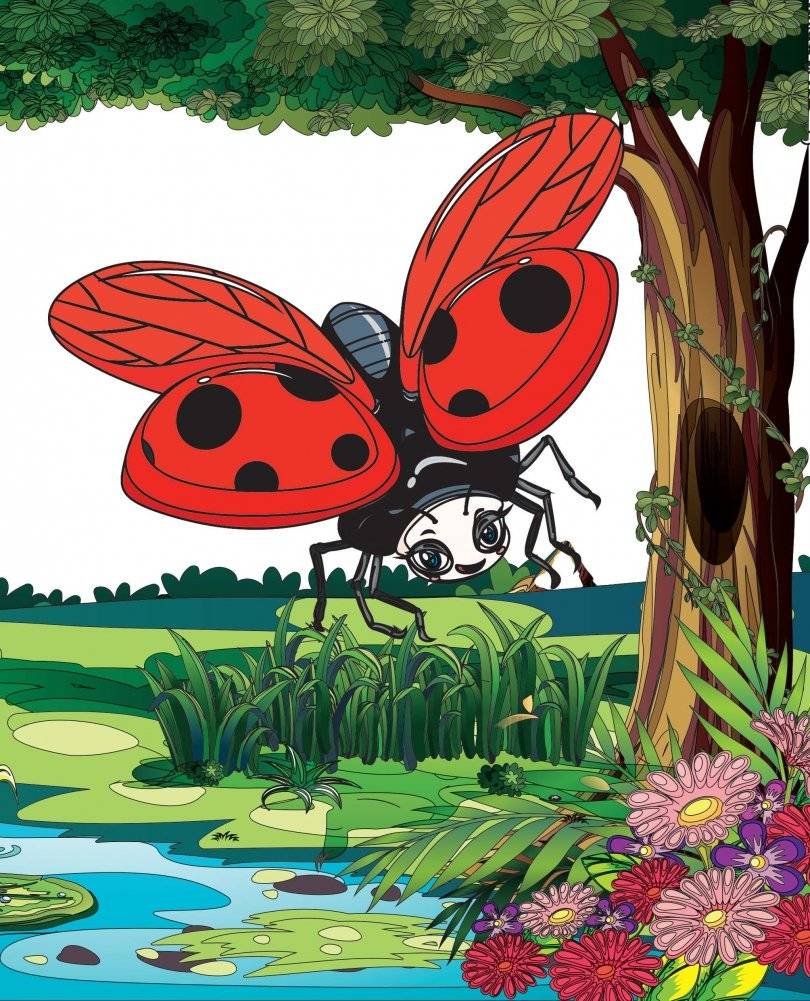 Раскраски из сказки. Насекомые фото книги 3