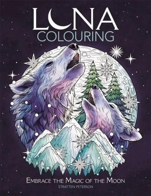 Luna Colouring : Embrace the Magic of the Moon фото книги