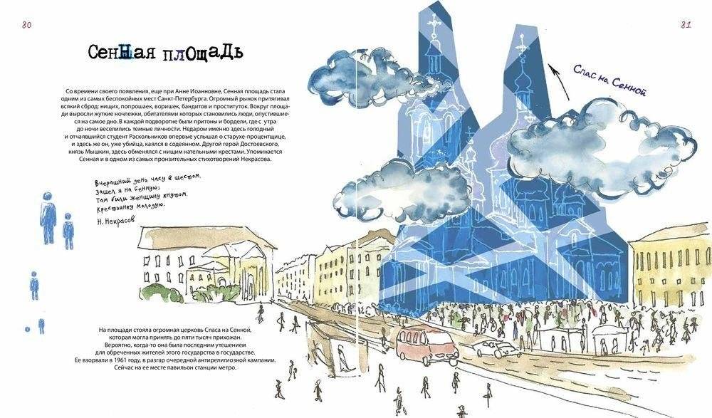 Питер. Арт-путеводитель. Зарисовки фото книги 4