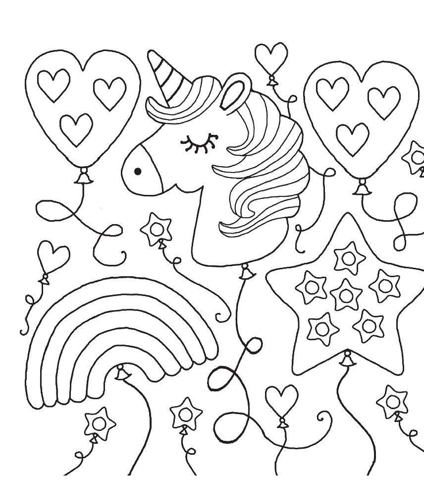 Я люблю раскрашивать единорогов фото книги 3