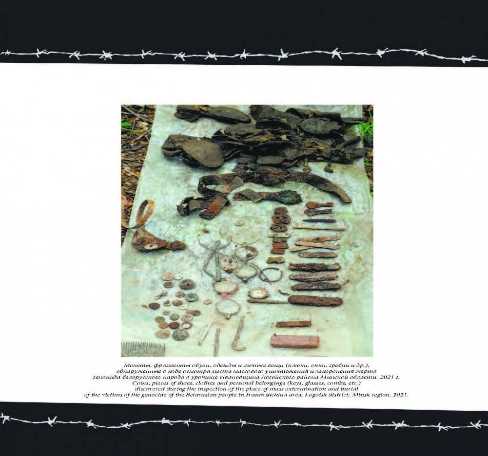 Геноцид белорусского народа. Карательные операции = Genocide of the Belarusian people. Punitive operations. В двух частях. Часть 1 фото книги 5