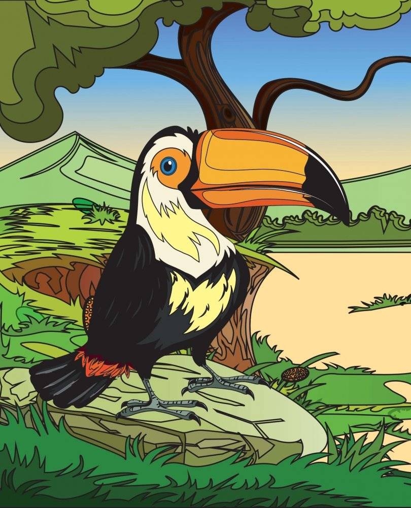 Раскраски из сказки. Птицы фото книги 5