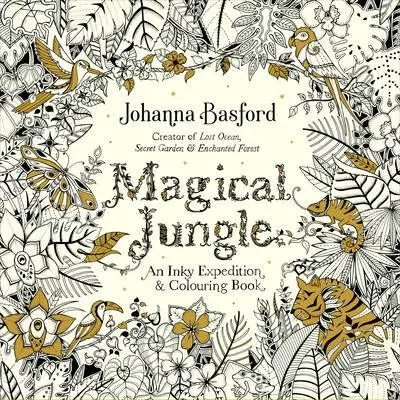 Magical Jungle. An Inky Expedition & Colouring Book фото книги