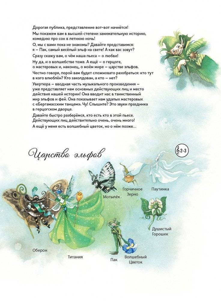 Музыкальная классика для детей. Сон в летнюю ночь. Концертная увертюра Феликса Мендельсона (книга с диском и QR-кодом) (+ CD-ROM) фото книги 3