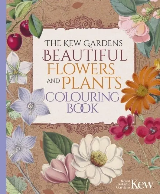 Kew Gardens Beautiful Flowers and Plants Colouring Book фото книги