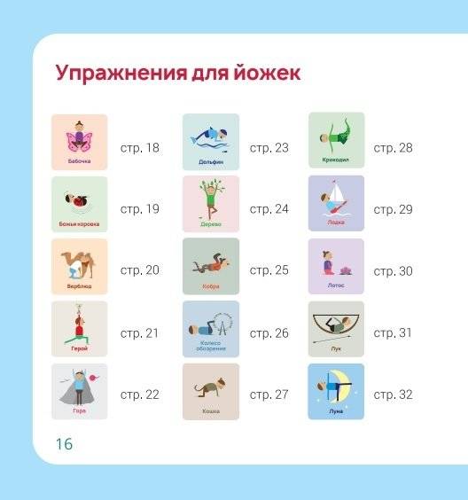 Йожки. Карточки с асанами для детей фото книги 12