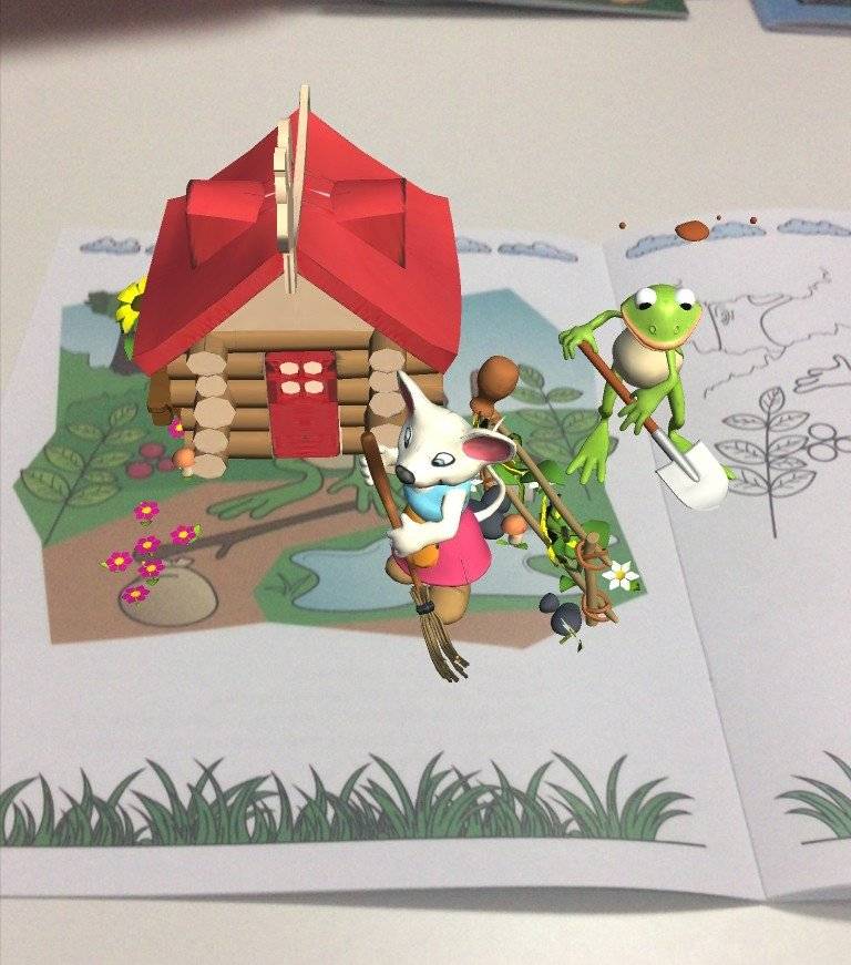 Сказка-раскраска "Теремок" фото книги 4