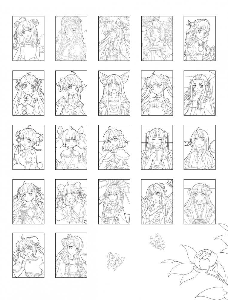 Anime Art. Наряд для Лолиты. Книга для творчества в стиле аниме и манга фото книги 3