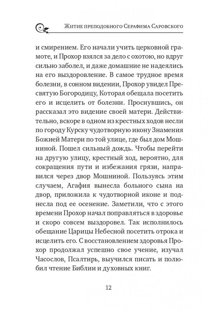 Серафим Саровский. Избранные духовные наставления, утешения и пророчества фото книги 10