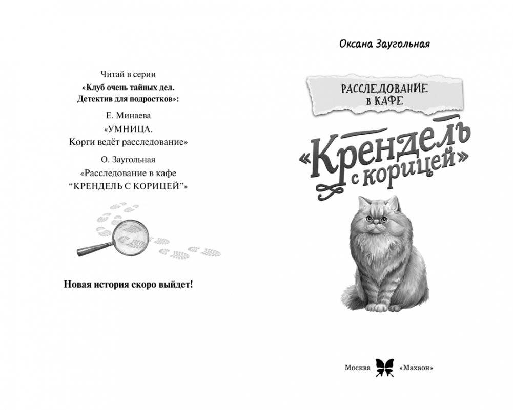 Расследование в кафе «Крендель с корицей» фото книги 4