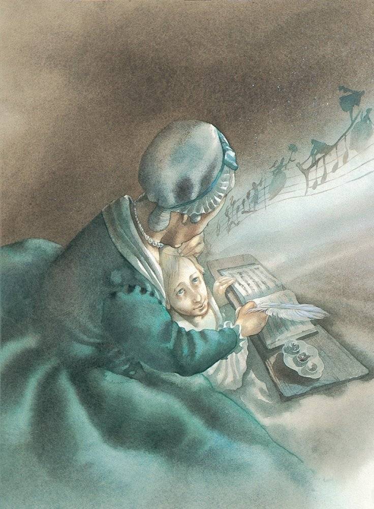 Музыкальная классика для детей. Вольфганг Амадей Моцарт. Музыкальная биография (книга с диском и QR-кодом) (+ CD-ROM) фото книги 2