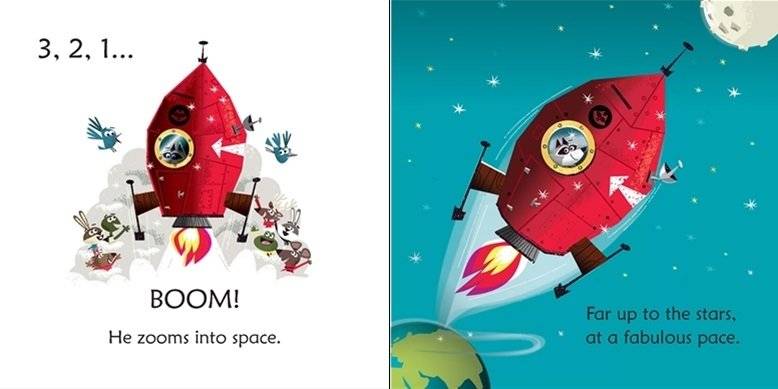 Raccoon on the Moon фото книги 3