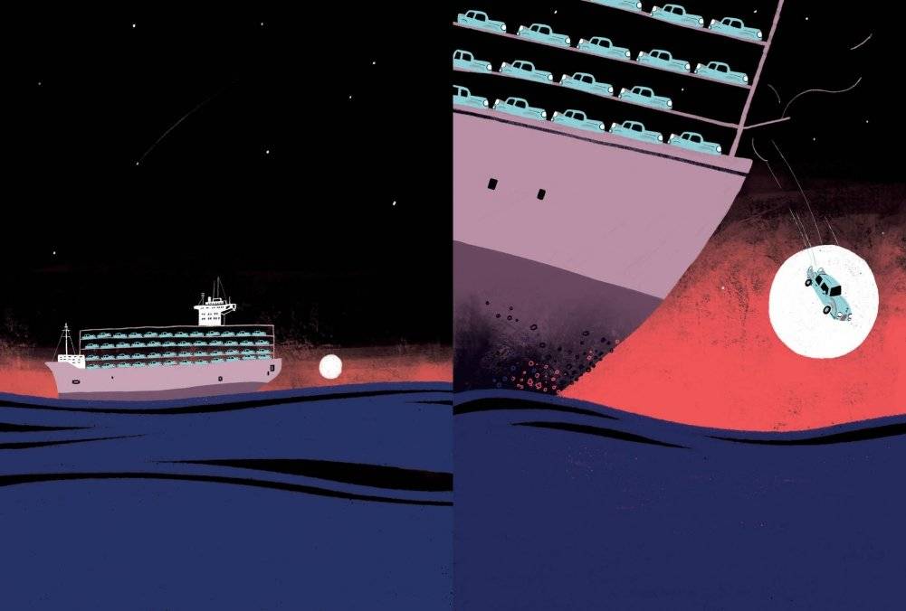 Голубая машинка фото книги 2