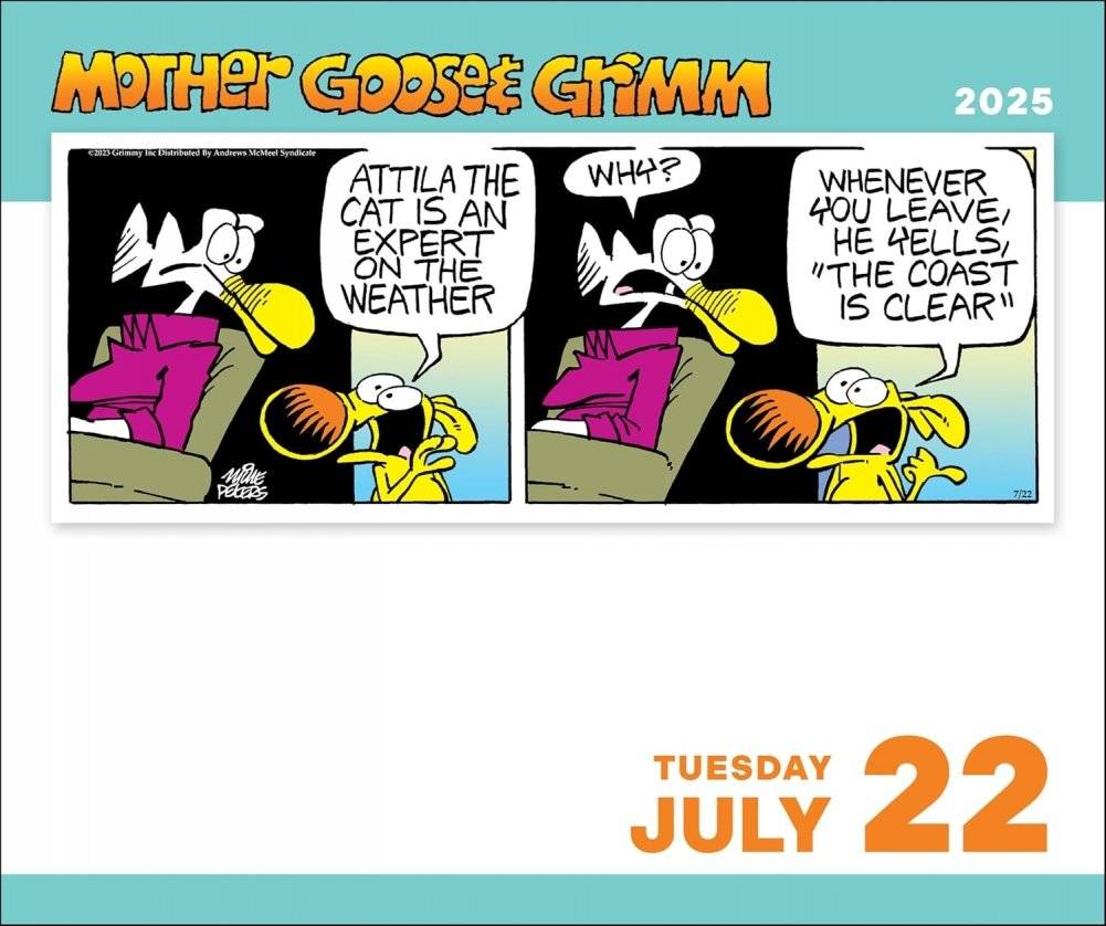 Mother Goose and Grimm 2025 Day-to-Day Calendar фото книги 5