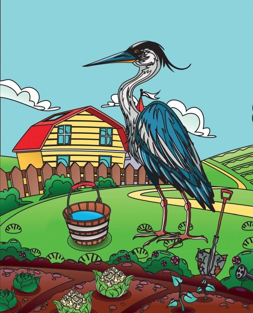 Раскраски из сказки. Птицы фото книги 3