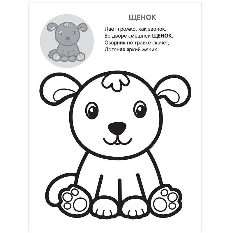 Раскраска с наклейками "В деревне" фото книги 3