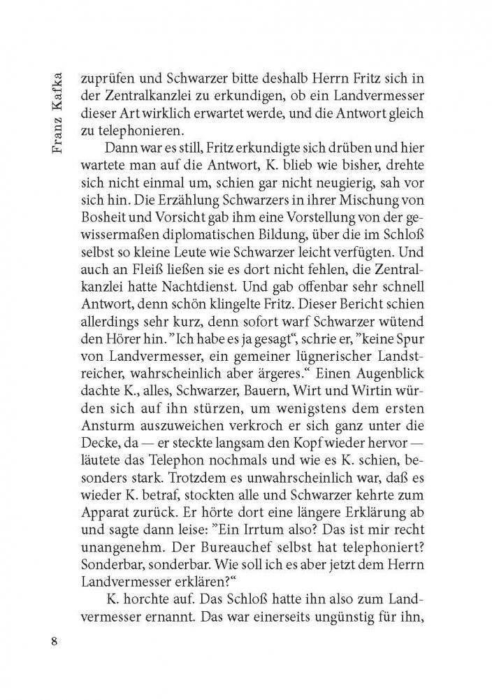 Замок. Das Schloss. Книга для чтения на немецком языке фото книги 8