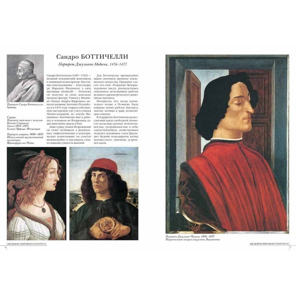 Самые знаменитые шедевры мирового портрета фото книги 2