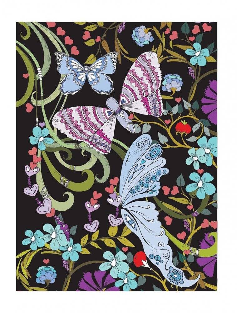 Creative Haven Love Is in the Air! Coloring Book фото книги 2