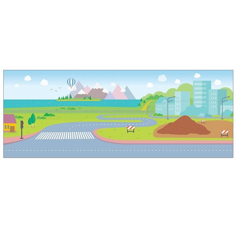 Малышарики. Игра-панорамка "Транспорт" фото книги 5