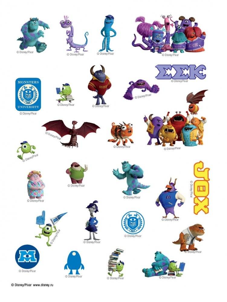 Университет монстров фото книги 3
