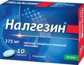 KRKA Nalgesin, 275 mg, 10 tab.