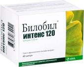 KRKA Bilobil Intens, 120 mg, 60 caps.