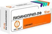 Lekpharm Lisinopril-Lf, 10 mg, 60 tablets