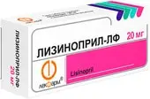 Lekpharm Lisinopril-Lf, 20 mg, 60 tablets