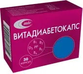 MIC Vitadiabetocaps, 30 caps.